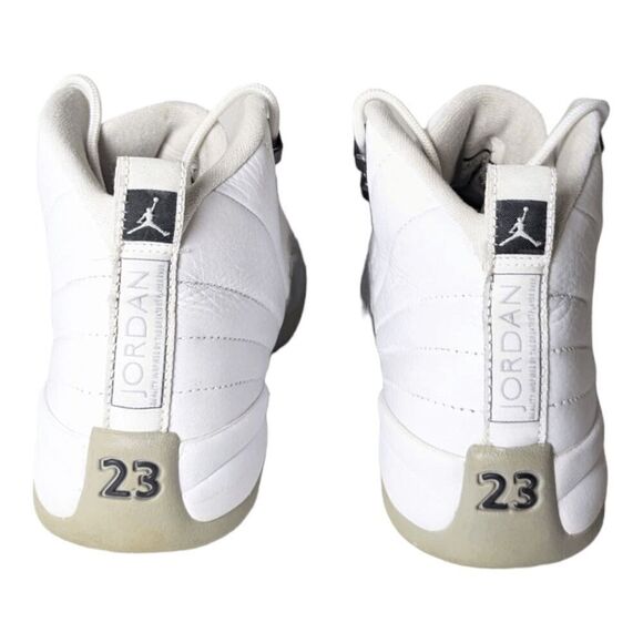 NIKE Air Jordan 12 Retro 'Wolf Grey' Sneakers Size 6.5Y - Picture 5 of 9